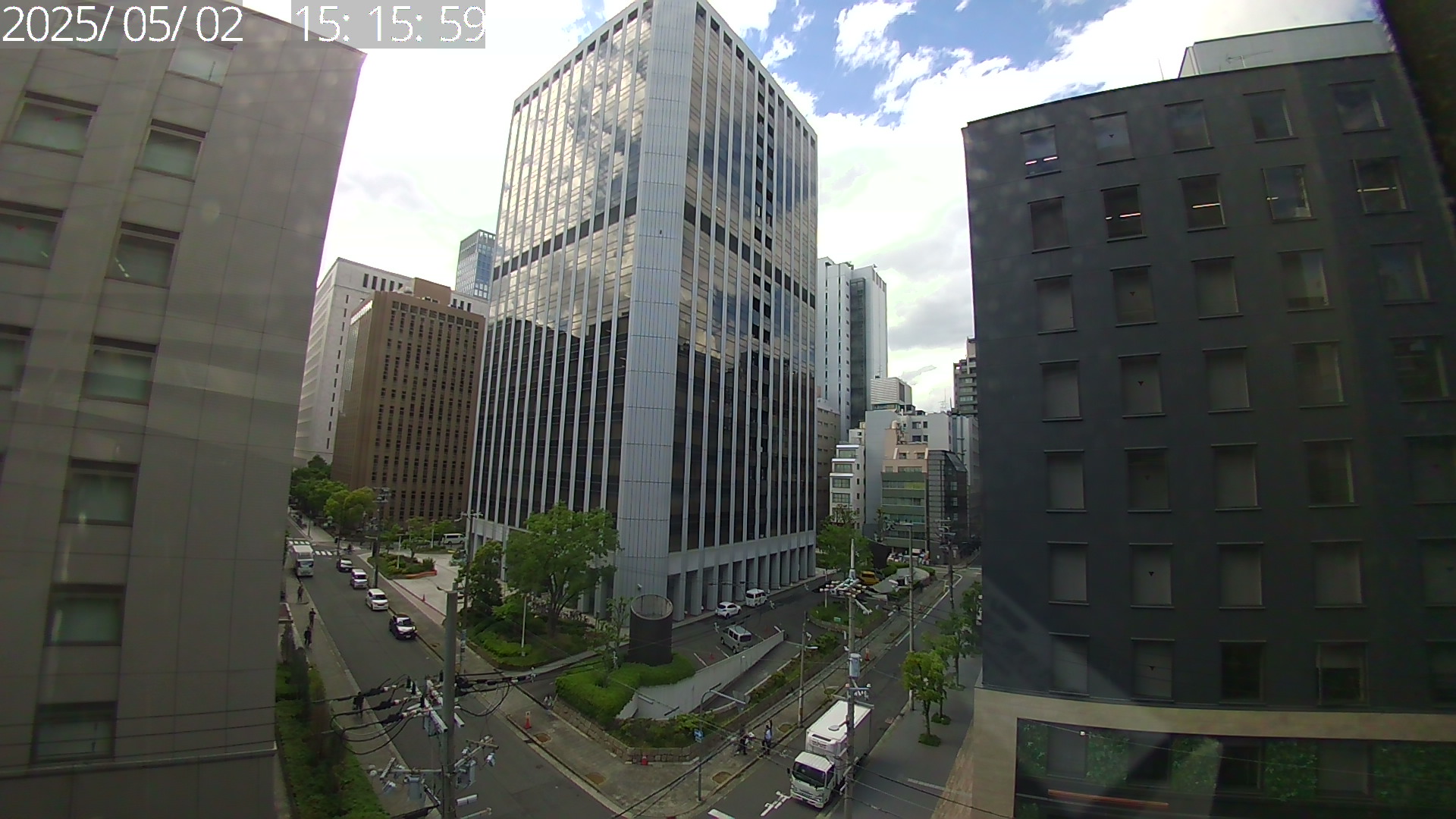 オフィス街（大阪）定期画像送信
