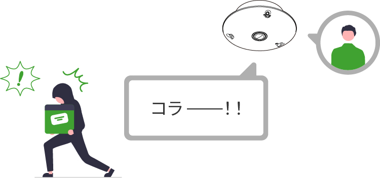 双方向音声機能
