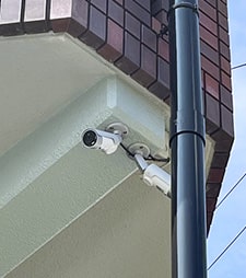 防塵防水規格IP66対応で、屋外に設置可能